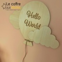 Décoration murale  - Ballon dans les nuages