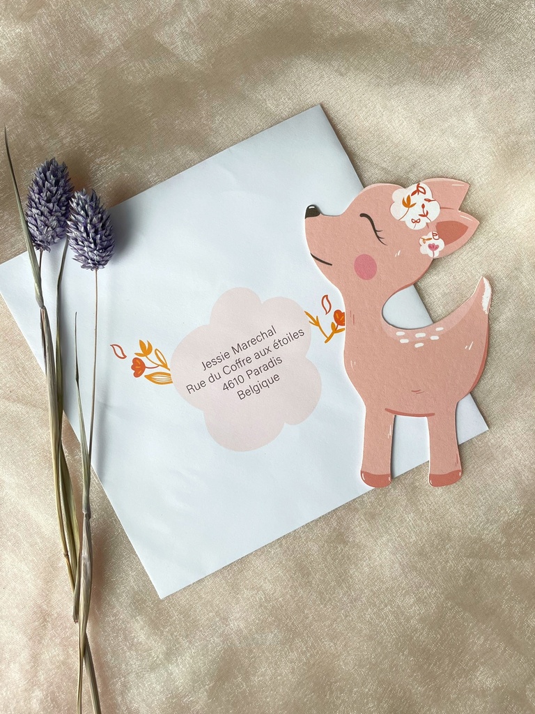 enveloppe personnalisée