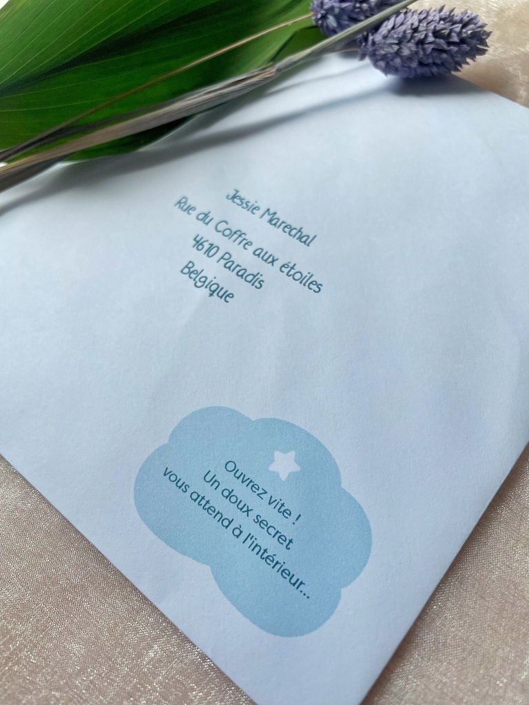 enveloppe personnalisée
