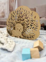 Veilleuse personnalisable – Feuillage et mouton