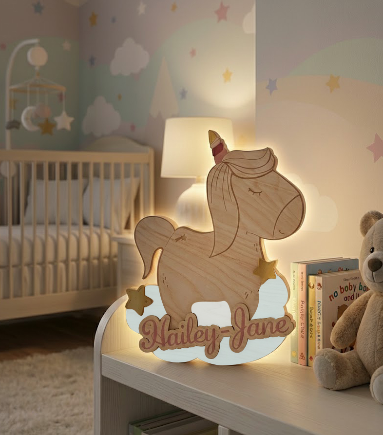 Veilleuse prototype - Licorne