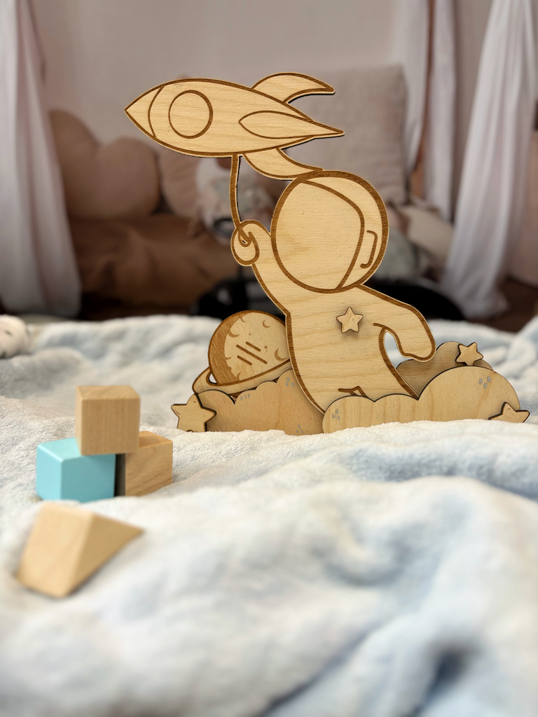 Veilleuse - Astronaute (Je ne souhaite pas personnaliser l'article)