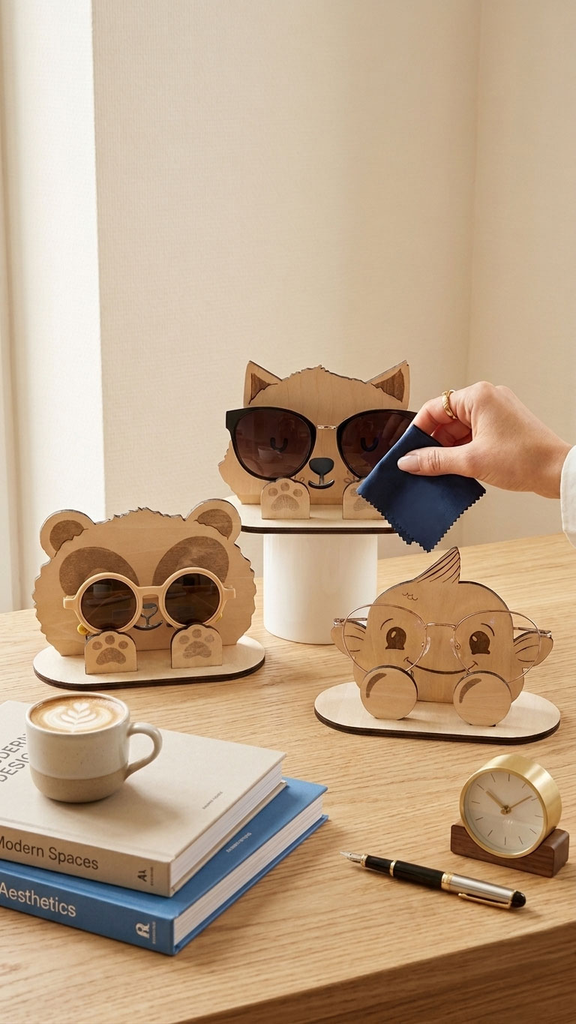 Porte-Lunette en bois