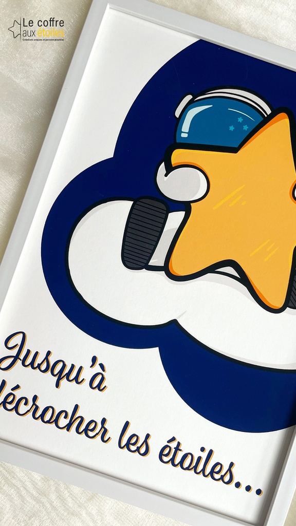 Décoration murale Astronaute sur un Nuage