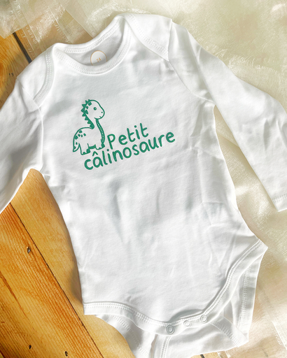 Body bébé "Petit câlinosaure"